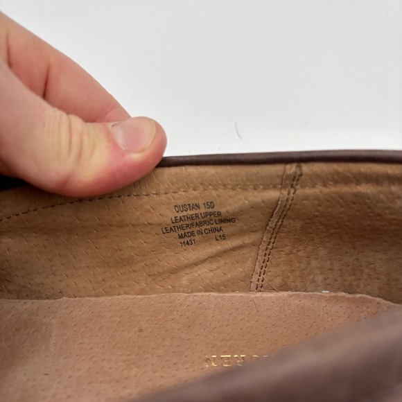 Polo Ralph Lauren Dustan Brown Leather Penny Loafers Men's Size 15 Leather Shoes - Picture 9 of 9